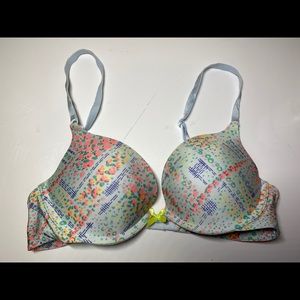 Light Blue VS Patterned Bra